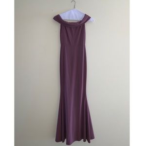 Baby magenta gown